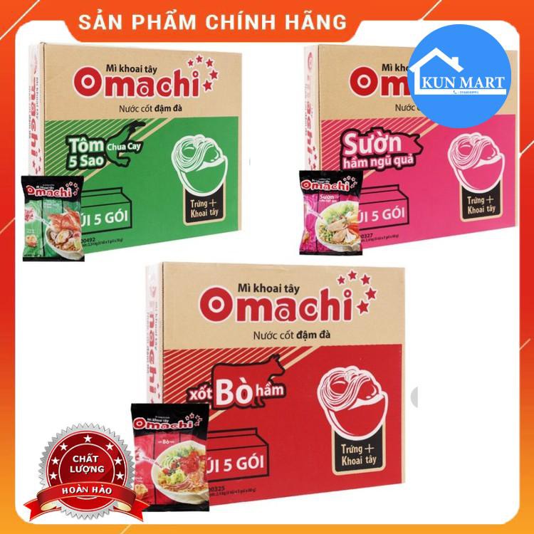 Mì Tôm Omachi 💕FREESHIP💕Thùng 30 gói Mì khoai tây Omachi 80g