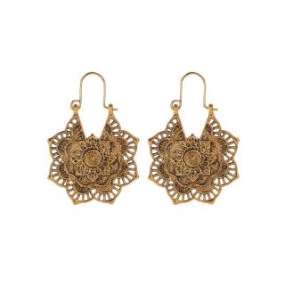 Bông tai hình hoa phong cách Bohemian độc đáo