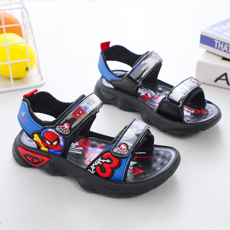 Dép sandal Siêu Nhân HOT 2022 mã B-2 C-2 Quảng Châu cao cấp cho bé size từ 26 đến 37