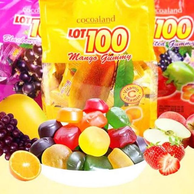 Kẹo dẻo Lot 100 gói 150g