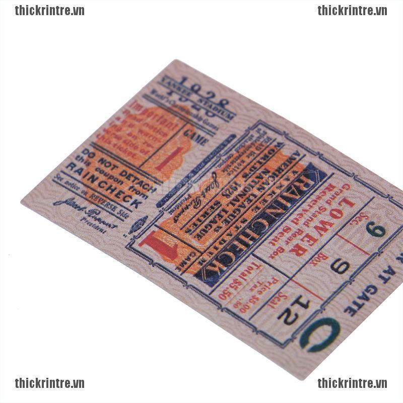 <Hot~new>22Pcs/pack Vintage ticket stickers scrapbook DIY diary albums notebook decor