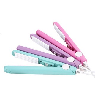 COMBO Máy là tóc mini+ Máy dập xù, bấm xù mini