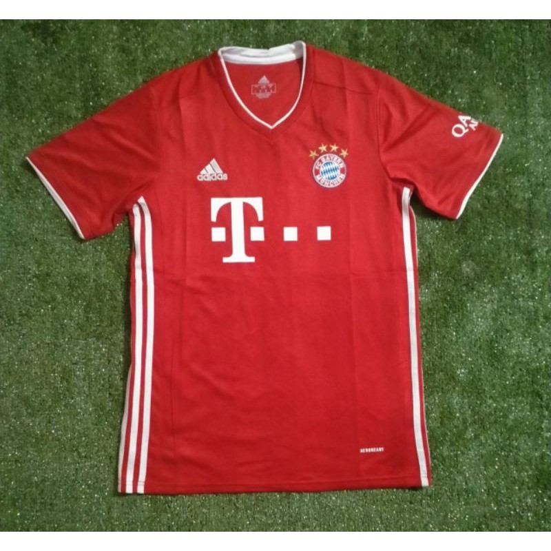 Áo Thun Bóng Đá Đội Bayer Munchen Home 20 / 21