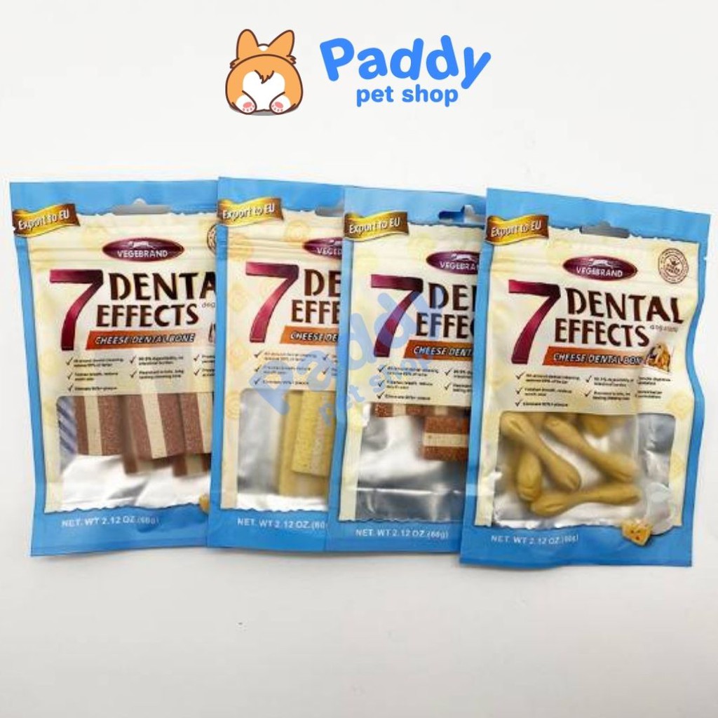 Xương Gặm 7 Dental Effects Snack Sạch Răng Cho Chó