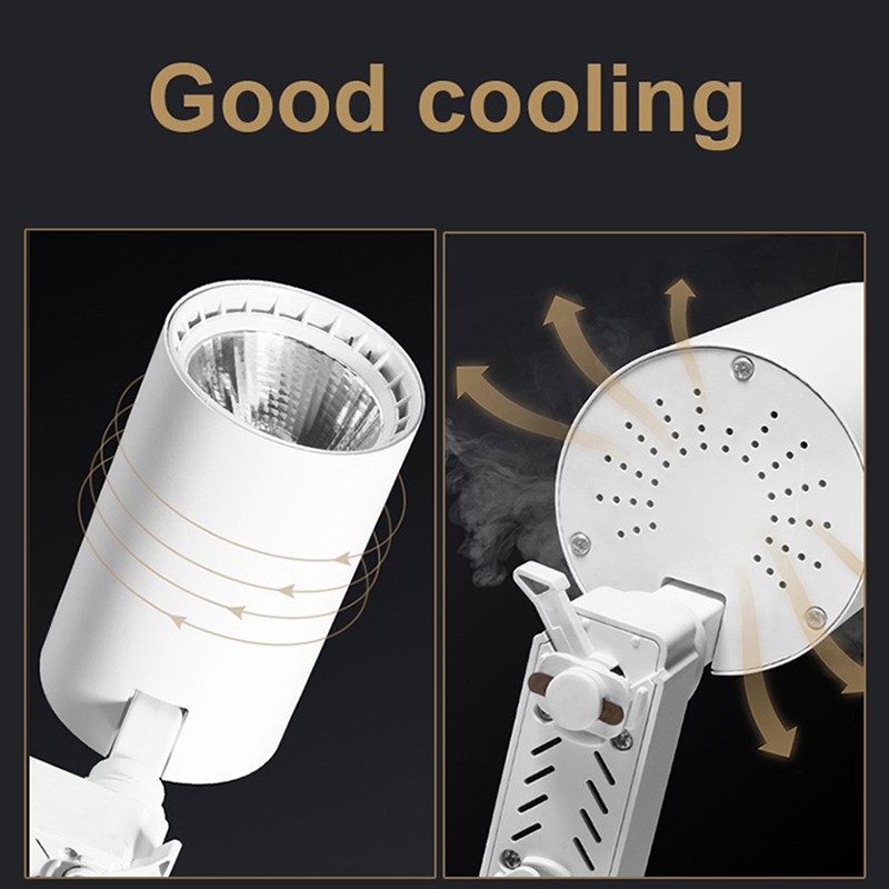Đèn Rọi Ray COB CHUANGYANG 12w 20w 30w 40w Set 4 Siêu Sáng Chất Lượng Cao