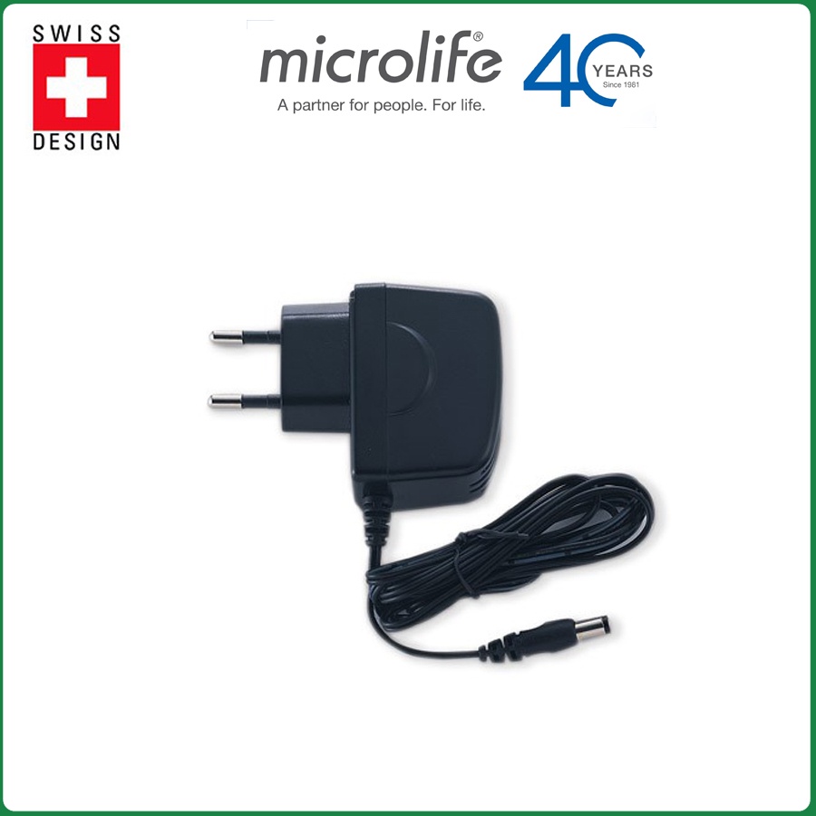 [Hàng Chính Hãng Microlife] Bộ Đổi Nguồn Adapter Microlife | Dùng Cho Máy Đo Huyết Áp Bắp Tay Microlife