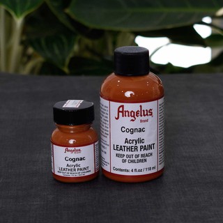 Màu Angelus Acrylic Leather Paint vẽ trên chất liệu da, vải - Màu Cognac