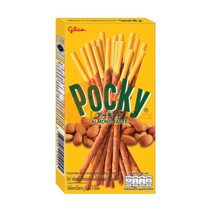 Bánh que Pocky Glico Thái Lan socola, xoài, chuối, dâu, matcha