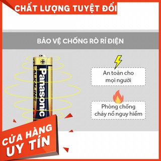 [ TBYT QUÂN Y  ]Vỉ 2 viên Pin Panasonic Alkaline AA , AAA 1.5V ( Thêm 20% dung lượng)