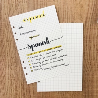 Lõi giấy thay thế/ Planner refills