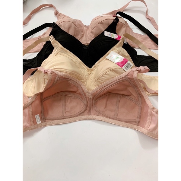 Áo lót cotton mềm, bigsize, mút vải mỏng 0,2cm, phom quả to cúp C, không gọng. SUMO Underwear - áo ngực bigsize