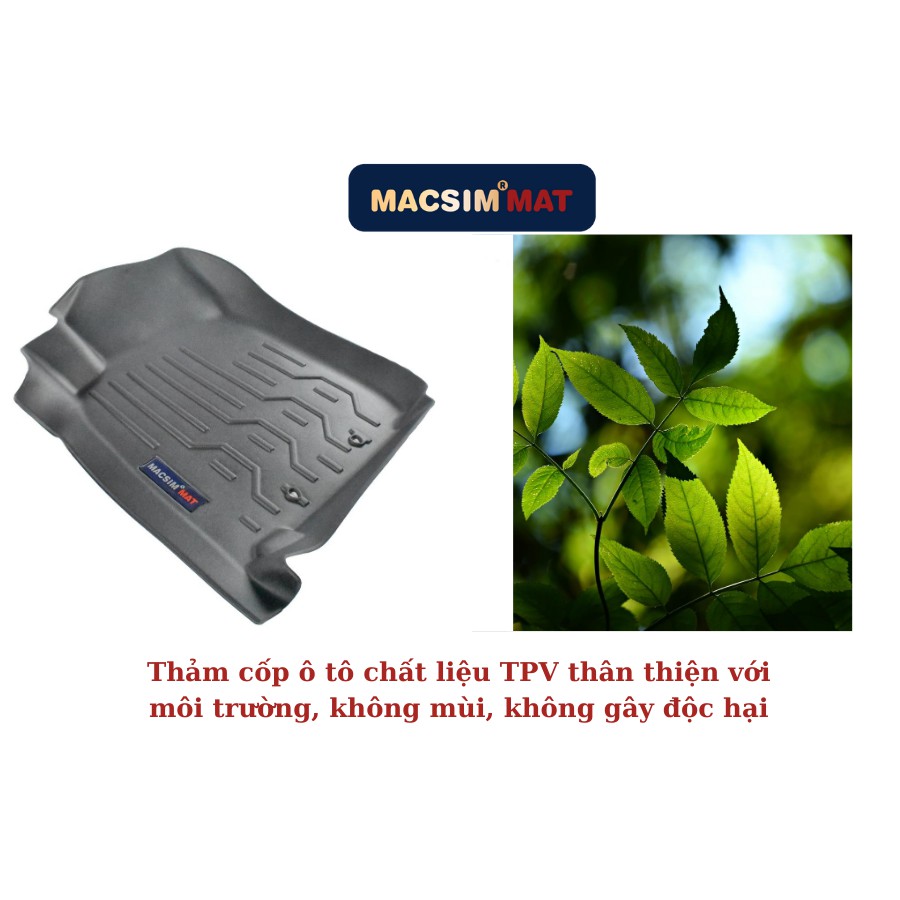 Thảm lót sàn ô tô Nissan terra 2015+ chất liệu TPV cao cấp, thương hiệu Macsim