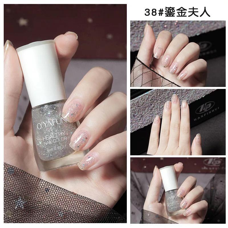 Sơn móng tay Comavi OYAFUN dạng lột nhiều màu nhanh khô