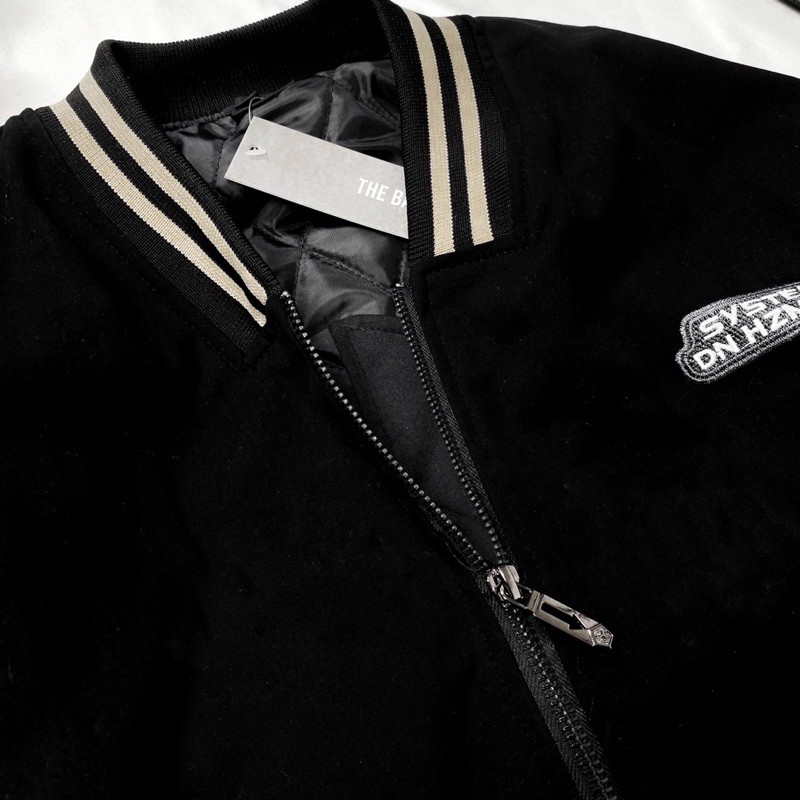 Áo khoác bomber bóng chày System, áo jacket lót bông 2 lớp nam nữ unisex ,MSW Town | BigBuy360 - bigbuy360.vn