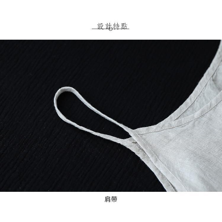 Đầm cotton Lanh Hai Dây Dáng Rộng Màu Trơn Mẫu Mới 2022 Thời Trang Cho Nữ