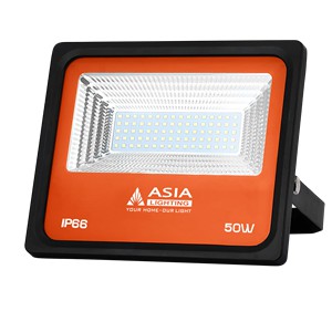 Đèn pha cam led 50w ASIA ánh sáng trắng, vàng, xanh dương, xanh lá