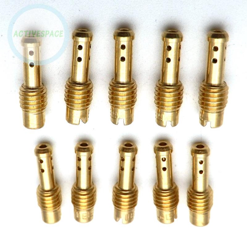 Set 10 giclơ thay thế dùng sửa chữa bộ chế hòa khí xe máy | BigBuy360 - bigbuy360.vn