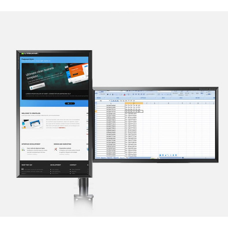 Giá Treo Màn Hình Máy Tính, Tivi-Tay Đỡ 2 Màn Hình 13-27 Inch MD6442/ML6442 | BigBuy360 - bigbuy360.vn