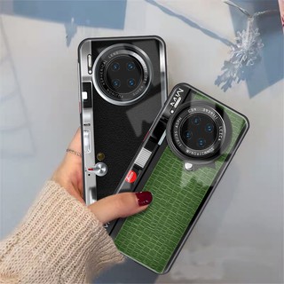 Ốp điện thoại kính cường lực hình máy ảnh cho Huawei mate30Pro mate30 mate20pro