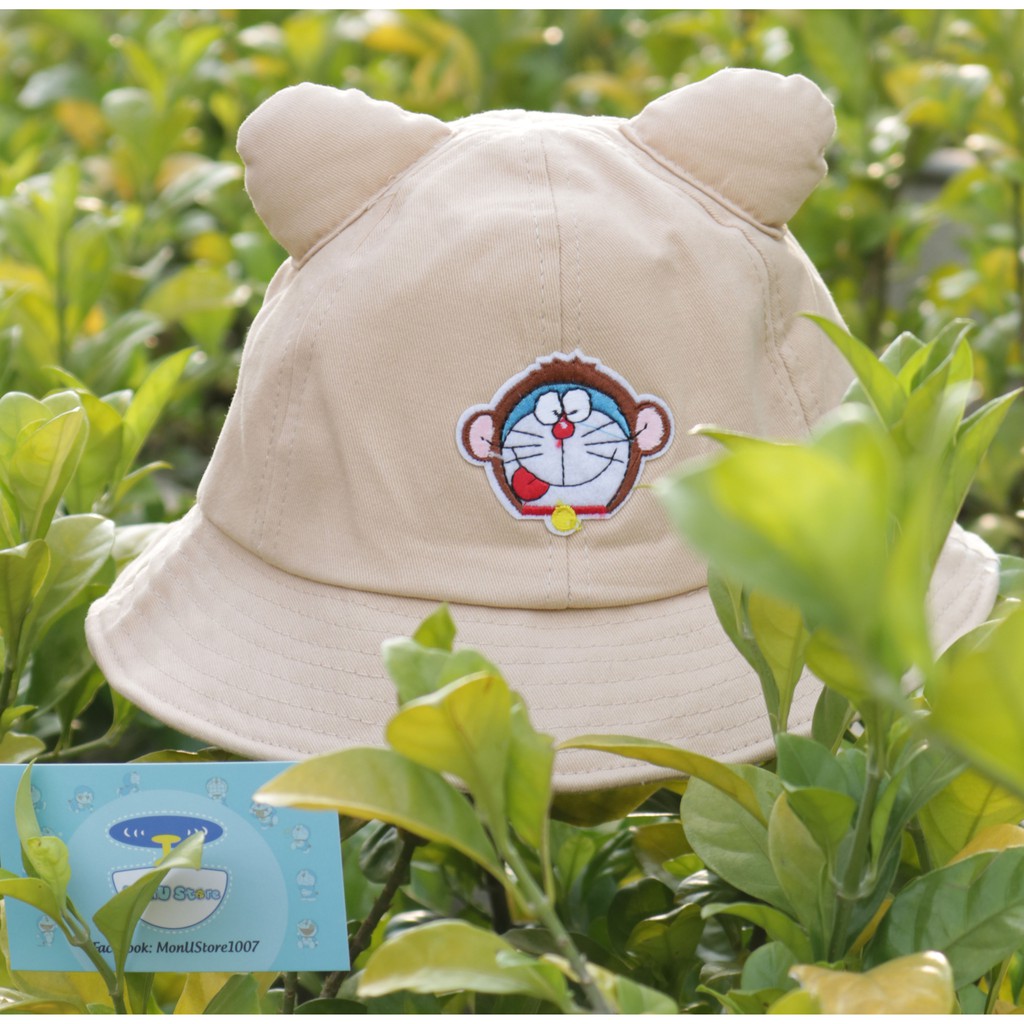 Mũ bucket trẻ em tai thỏ hình DORAEMON DOREMON dễ thương cute MON0182