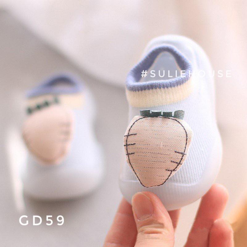 Giày bún hoa quả 5D cho bé - GD59