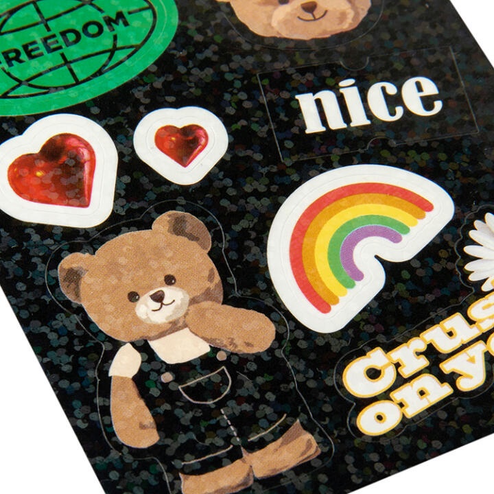Sticker Nhãn Dán Trang Trí Điện Thoại ARTBOX Hàn Quốc Hình Gấu Xinh Xắn Cho Z Flip 3