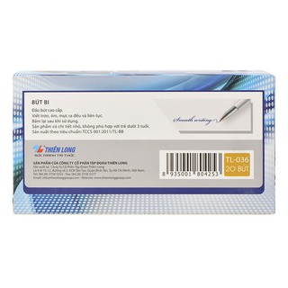 [Chính Hãng] Bút Bi Thiên Long TL-036 (Hộp 20 Cây)