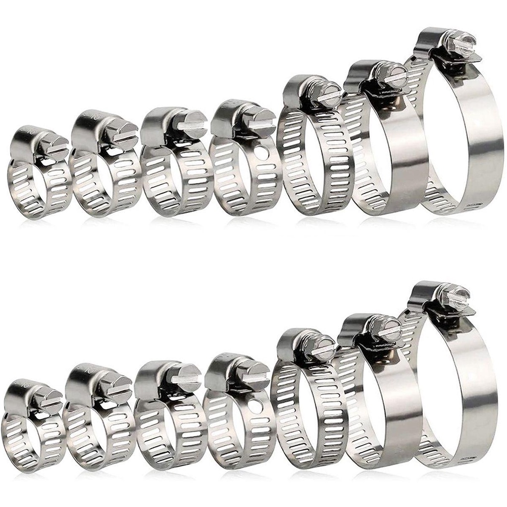 IVORY Kẹp Ống Nước Tự Động Bằng Thép Không Gỉ