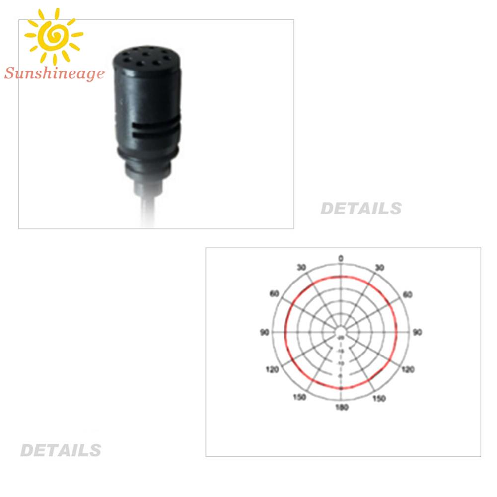 SUNAGE- ~MIni Microphone For Sound Card Instruments Mic Microphone Omnidirectional【SUNAGE-HOT Fashion】