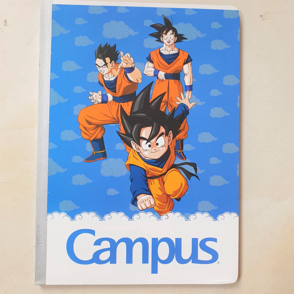 Vở Học Sinh B5 - 4 Ô Ly 80tr Campus ĐL 100g/m2 - Dragon Ball Z Cool - NB-BDBC80