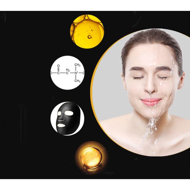 Mặt nạ Ốc Sên đen Bisutang - Snail Black Mask Mờ nếp nhăn - Đánh bay mụn đầu đen và tàn nhang