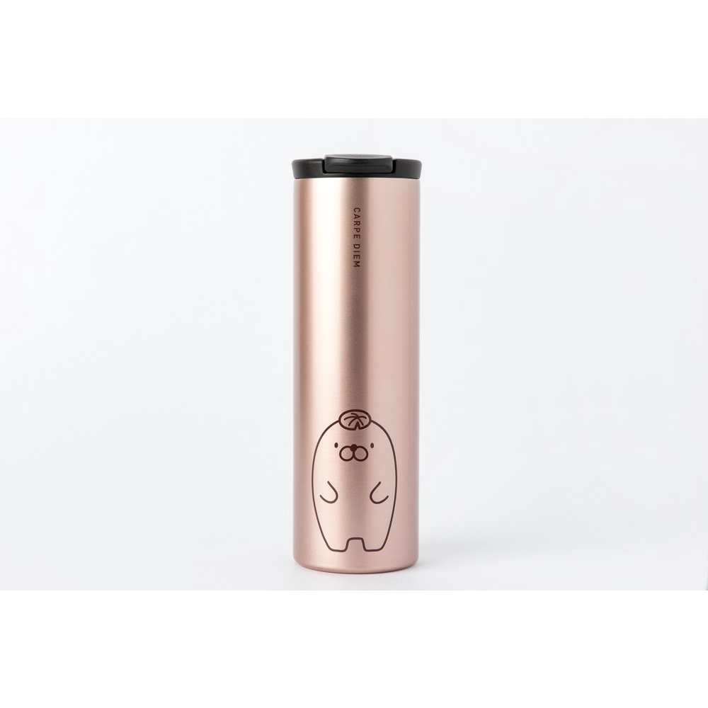 Bình Uống Nước Tumbler ARTBOX Hàn Quốc Hình Nhân Vật Otto Màu Vàng Hồng