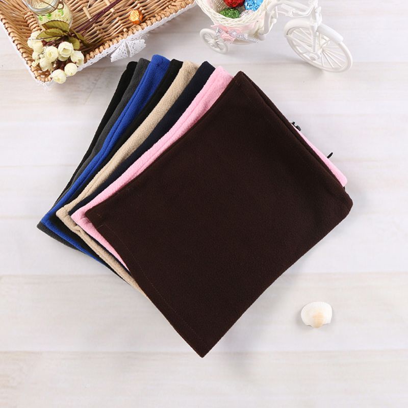 Mũ Beanie Kiêm Khăn Choàng Cổ Bằng Vải Lông Cừu Giữ Ấm Mùa Đông Phong Cách Thể Thao Dành