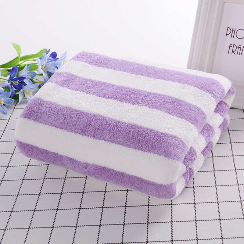 Khăn tắm cotton Hàn Quốc 2 mặt dày đẹp siêu mềm mịn