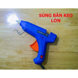 Combo súng bắn keo lớn + 5 cây keo nến lớn