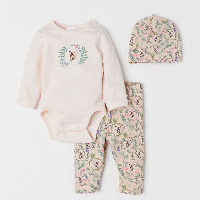 set ba chi tiêt bambi
