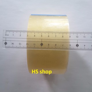 Cuộn băng dính(Băng keo) trong 90y, bản rộng 6cm, 260gr, Lõi nhựa siêu mỏng - NPP HS shop