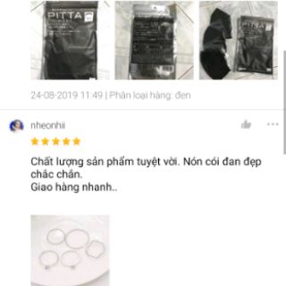 Khẩu trang Pitta Mask Túi 3c