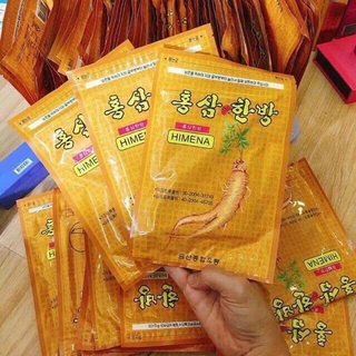 Cao dán hồng sâm hàn quốc hinema giảm nhức mỏi