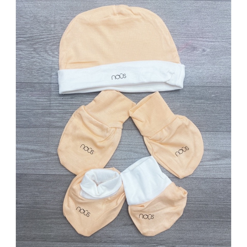 Set mũ bao tay bao chân Nous