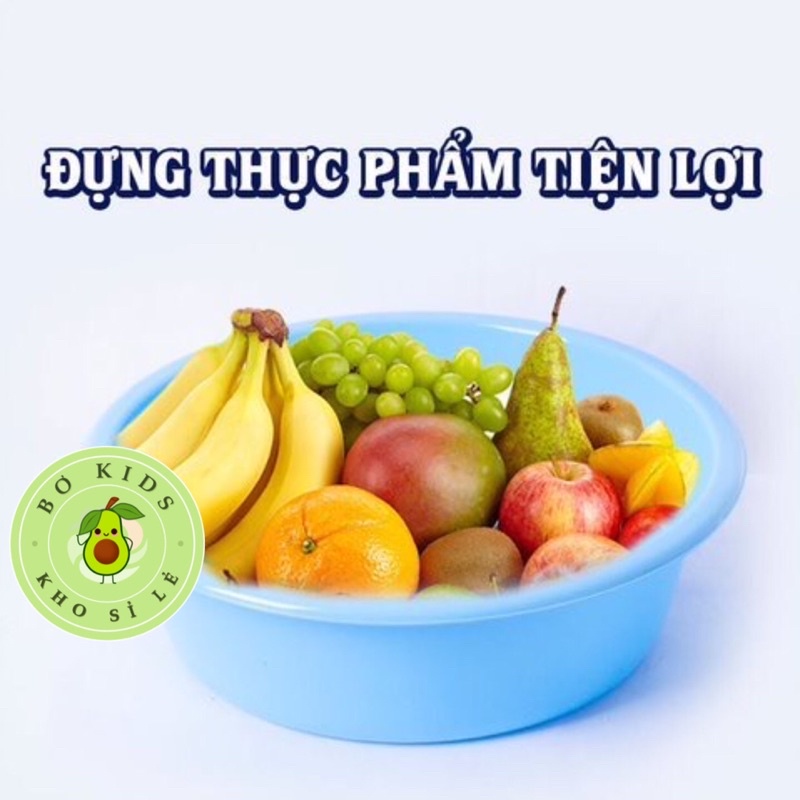 Chậu nhựa tròn đa năng Việt Nhật 3 size (MS: 2264/2263/2261), Thau rửa mặt