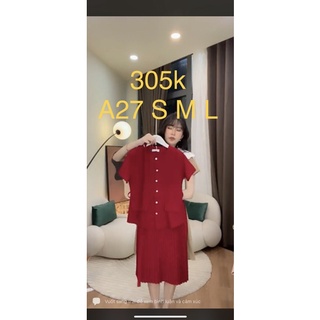 Set áo+ chân váy xoè a27 a28