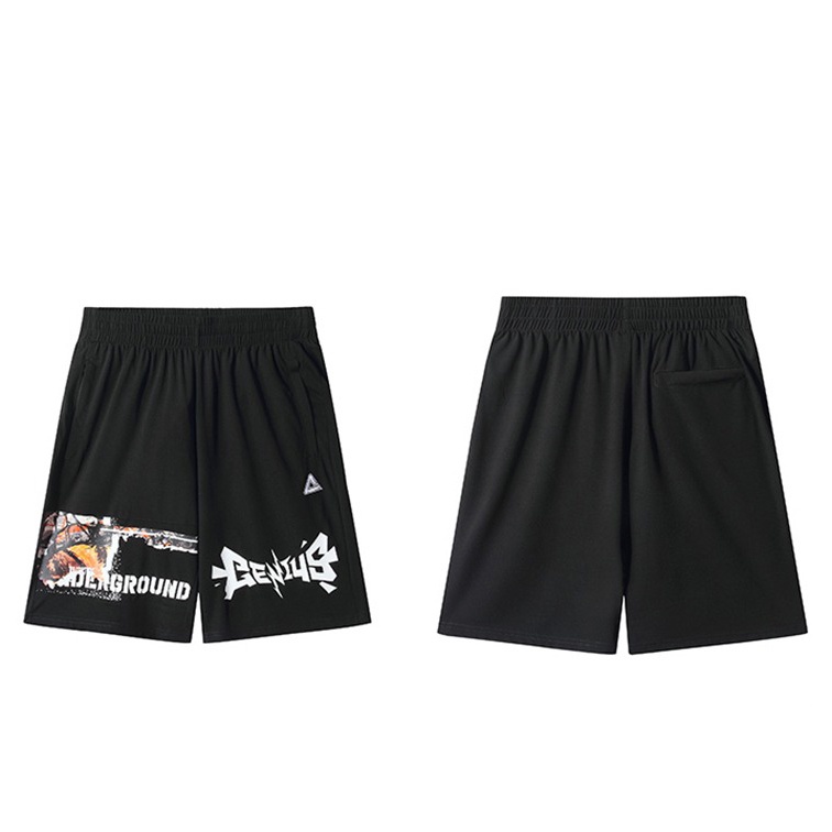 Quần Đùi Nam PEAK Basketball  Đen F3222051