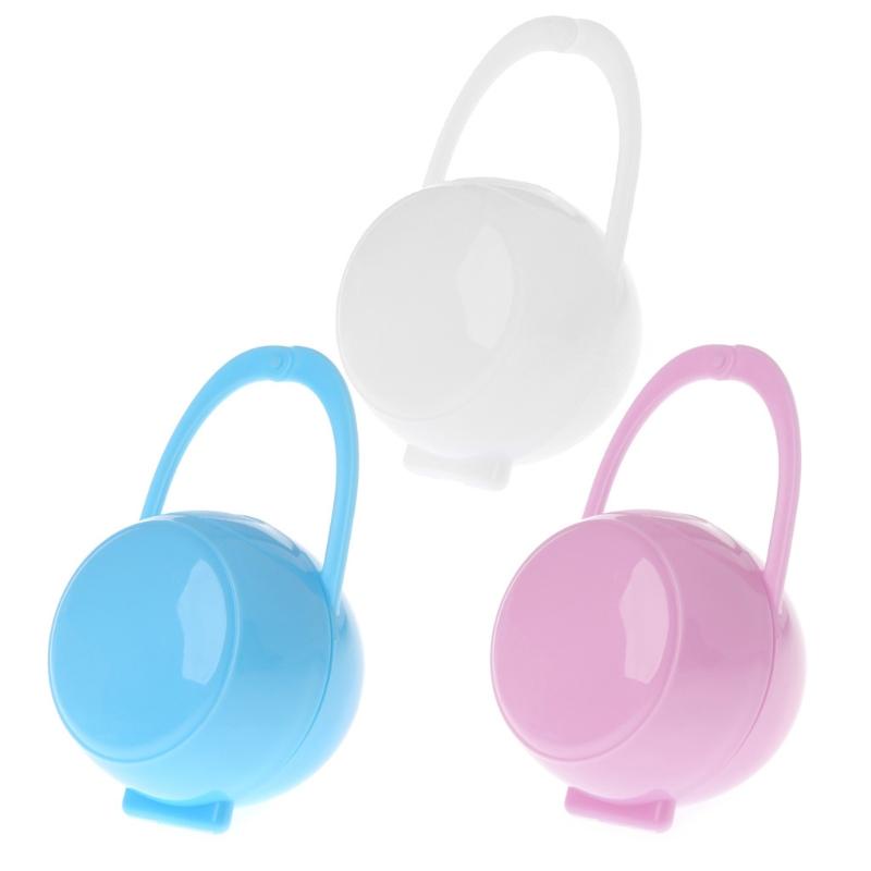 Hộp Đựng Núm Vú Giả Di Động Tiện Dụng Cho Bé Mới