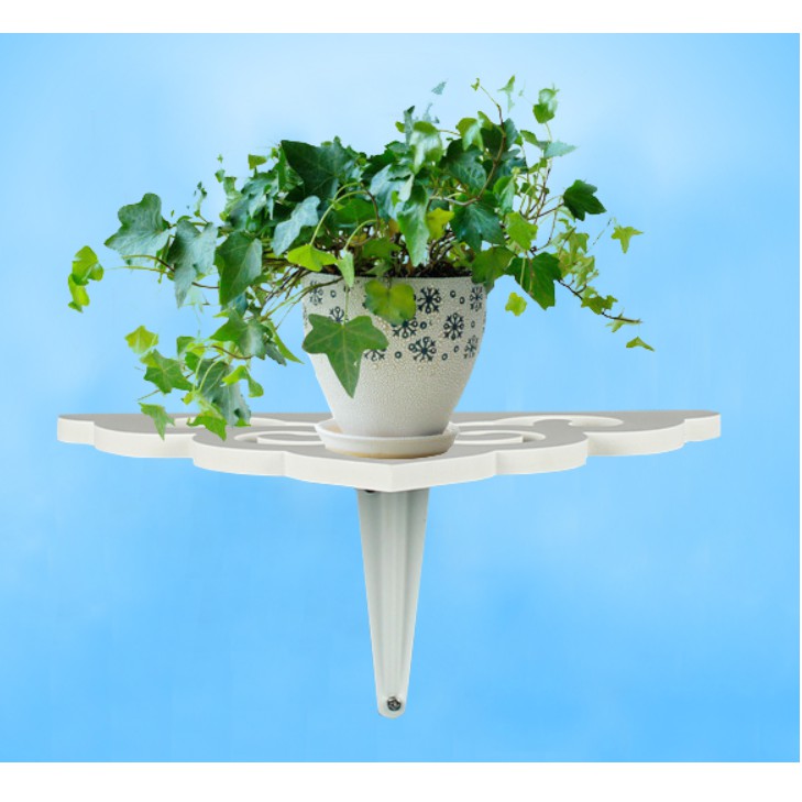 Kệ tam giác để đồ nhà tắm, ngoài trời hoàn toàn chống nước (kèm sẵn ốc vít và giá đỡ bằng sắt)