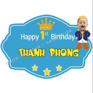 Bảng tên treo thiết kế riêng cho bé
