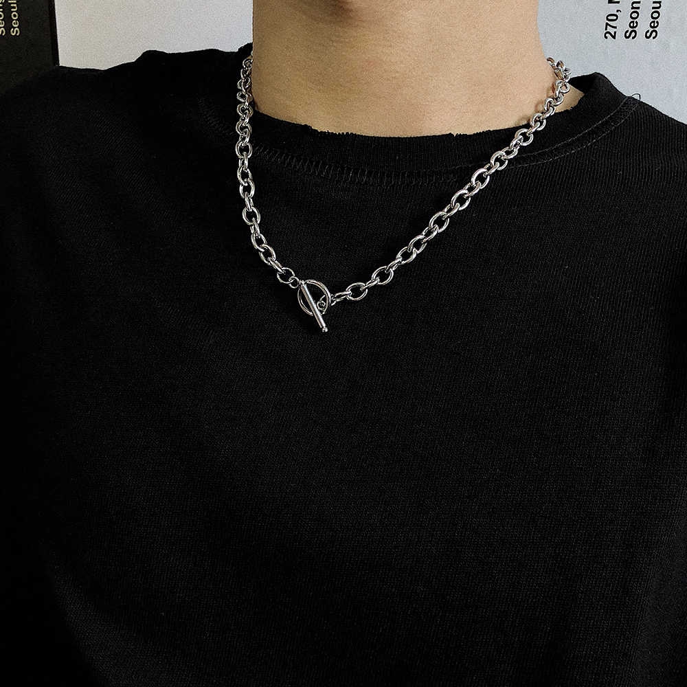 Dây Chuyền Titan Kiểu Dáng Đơn Giản Dành Cho Các Cặp Đôi