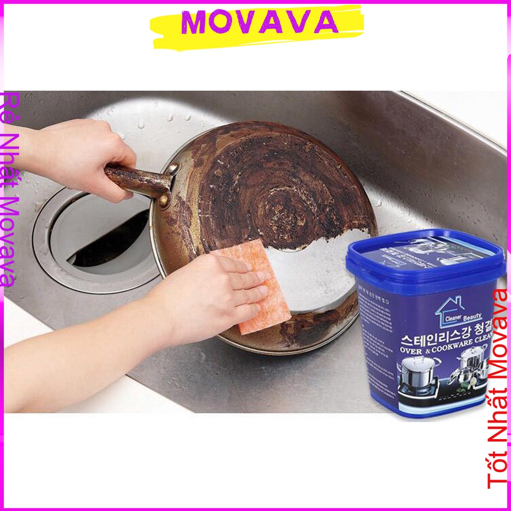 Kem tẩy xoong nồi hàn quốc đa năng tẩy các đồ nhà bếp hiệu quả Shop Movava - KTXN1
