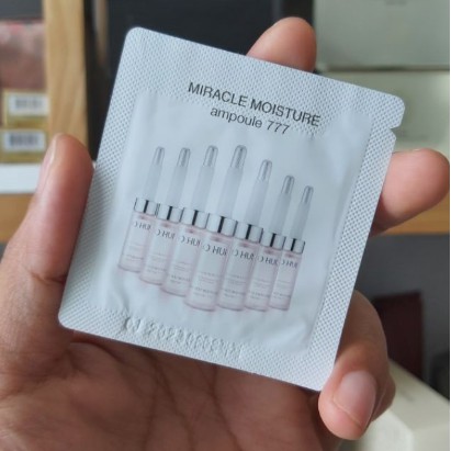 [Date 2023] Gói Tinh chất dưỡng ẩm cao cấp 1ml Ohui Miracle Moisture Ampoule 777