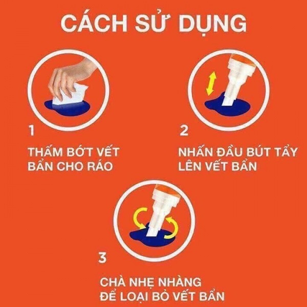 Bút tẩy vết bẩn quần áo Tide To Go 10ml loại bỏ vết bẩn tức thì NPP Shoptido